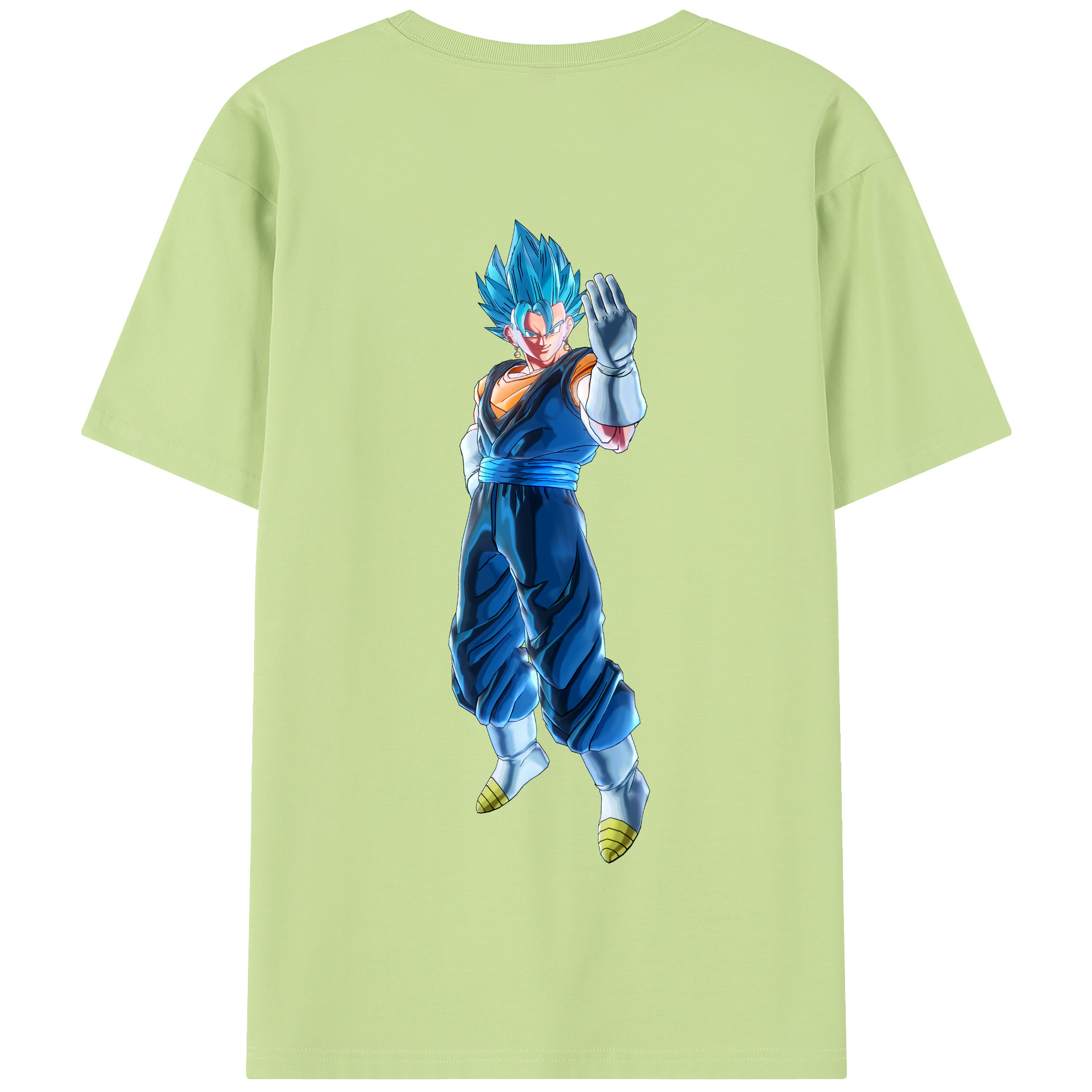 （画像用） ドラゴンボール ベジット DRAGON BALL Vegetto 綿100％半袖Tシャツ（背面プリント）